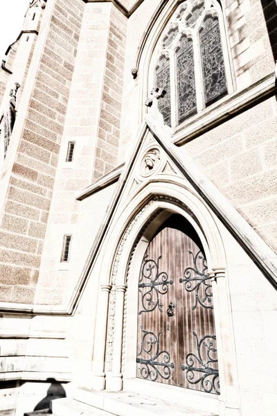 Australien Sydney Saint Mary Church Und Das Antike Eintrittsreligiuskonzept — Stockfoto