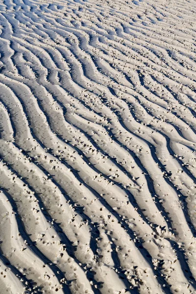 Australie Whitsunday Island Texture Abstraite Plage Sable Blanc — Photo