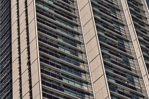 在悉尼澳大利亚的摩天大楼和窗口露台喜欢抽象的背景 — 图库照片