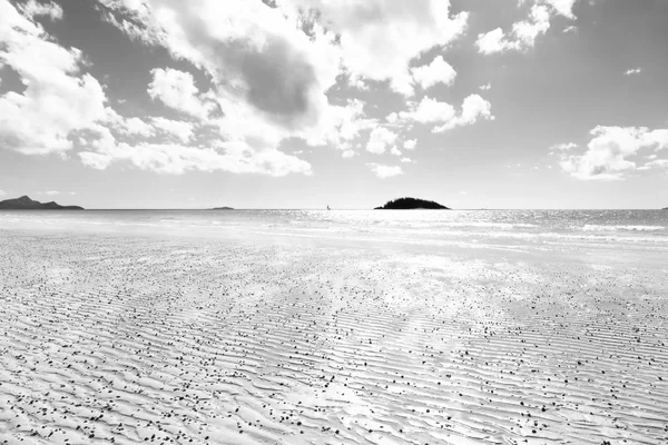 Austrálii Beach Mraky Obloze Slunečním — Stock fotografie