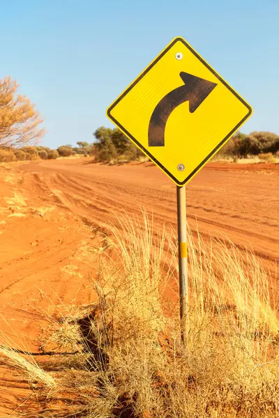 Concept of adventure outback street in the  desert Stock Image