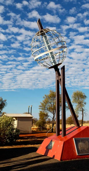 Australia Monumento Del Tropico Del Capricorno Delle Nuvole — Foto Stock