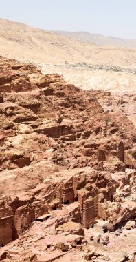 yüksek petra Ürdün worl güzel harikası antik sitesi