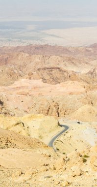 cennet dağ jordan antik kale manzarası