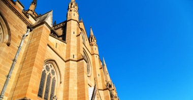 austalia içinde sydney Antik Bina katedral st mary Kilisesi