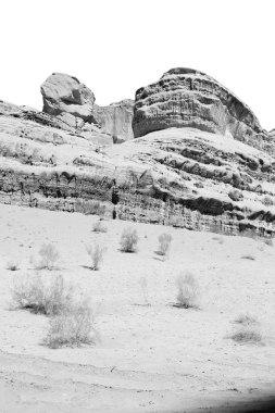 wadi rum çöl Ürdün kum ve dağ macera destinatio