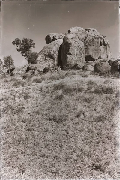 Australia Las Rocas Mármol Del Diablo Territorio Del Norte — Foto de Stock