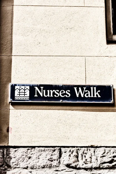 Australien Sidney Tecknet Nursers Promenad Gatan Väggen — Stockfoto