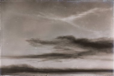 Avustralya'da soyut trexture arka planını bulutlu boş gökyüzü