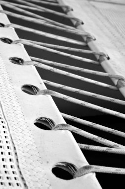 plastik battaniye ve ip bir katamaran, Avustralya soyut doku