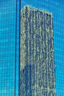 Sydney Avustralya'da gökdelen penceresinde arka plan gibi refleks
