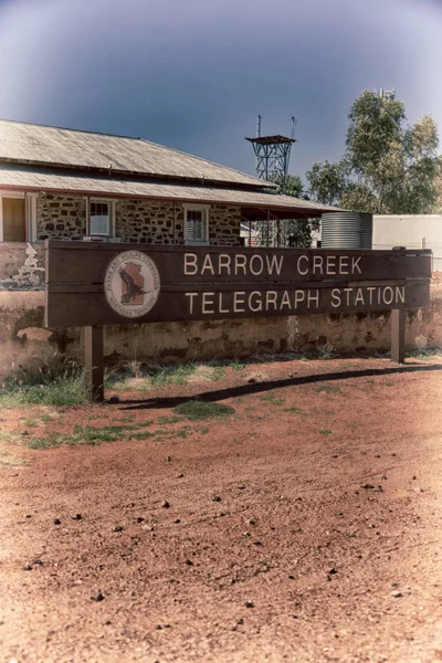 Australia Señal Antigua Estación Telégrafo — Foto de Stock