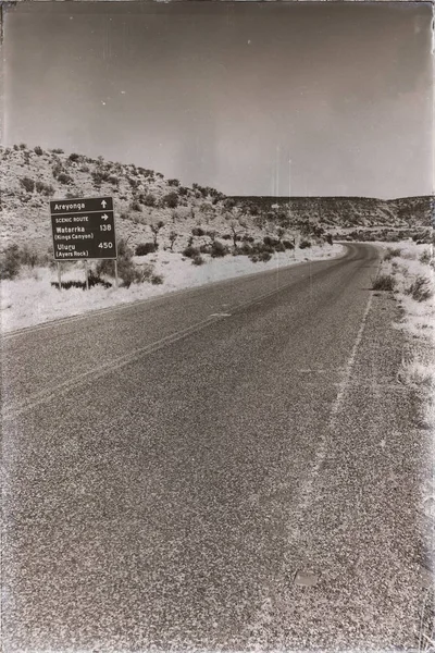 Australie Dans Désert Outback Concept Direction — Photo