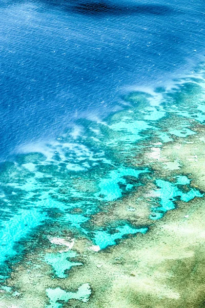 Avustralya Natuarl Park Cennet Yüksek Kavram Büyük Resif — Stok fotoğraf