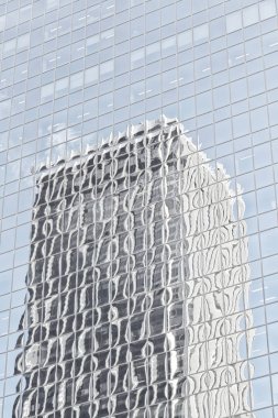 Sydney Avustralya'da gökdelen penceresinde arka plan gibi refleks