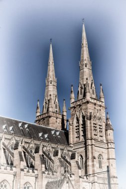 austalia içinde sydney Antik Bina katedral st mary Kilisesi