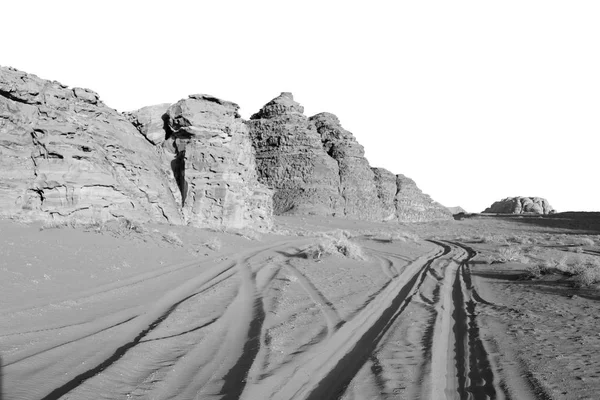 Der Wadi Rum Wüste Aus Jordanischem Sand Und Bergabenteuer Destinatio — Stockfoto