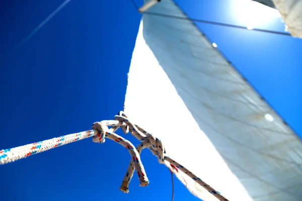 Australien Das Konzept Der Navigation Und Windgeschwindigkeit Beim Segeln — Stockfoto