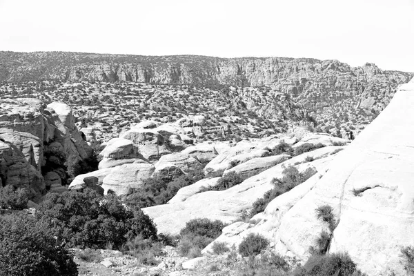 Jordan Das Malerische Tal Von Dana Naturreservat Zum Wandern — Stockfoto
