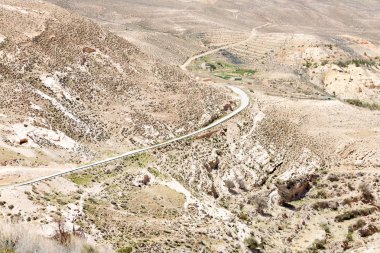 dağ antik kale manzarası