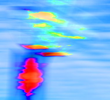 soyut renkler ve bulanık arkaplan dokusu