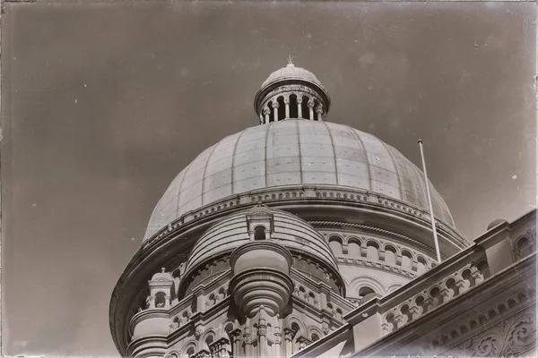 Australien Sydney Antiken Queen Victoria Building Och Kupolen Himlen — Stockfoto