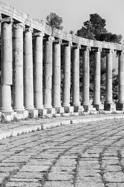 Jerash Jordan Site Archéologique Antique Patrimoine Classique Pour Les Touristes — Photo