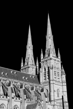 austalia içinde sydney Antik Bina katedral st mary Kilisesi