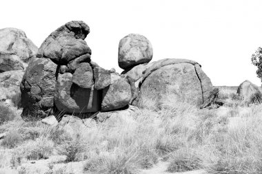 Avustralya'da şeytan s rocks northern Territory'deki mermer