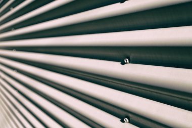 Avustralya'da metal doku duvar arka plan yüzeyi gibi oluklu.