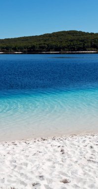 Avustralya Gölü mckenzie turizmde ağaç ve cennet