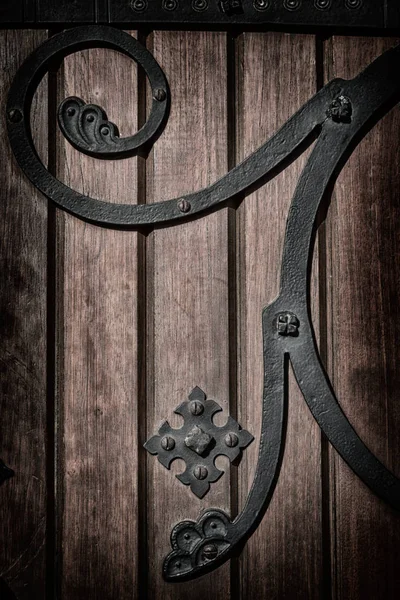 Austalia Sydney Antique Door Metal Entrance Church — Stock Photo, Image