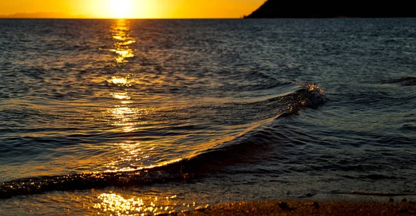 Australia Puesta Sol Océano Como Concepto Relax Vacaciones — Foto de Stock