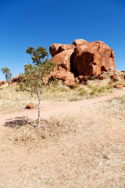 Avustralya'da şeytan s rocks northern Territory'deki mermer