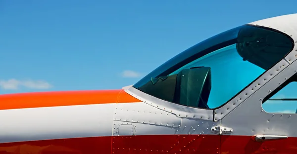 Crains Austalia Fenster Des Wenig Beliebten Flugzeug Parken Auf Dem — Stockfoto