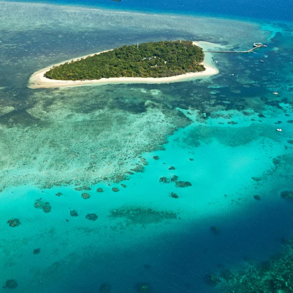 Great Reef Island High Australia Natural Park Concept Paradise — Stock Photo, Image