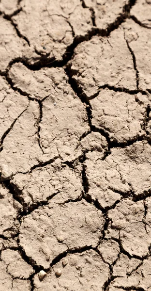 Der Wüste Der Trockene Boden Wie Eine Hintergrundstruktur — Stockfoto