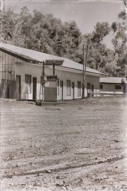 Avustralya eski benzin pompa istasyonu hizmet anlayışı