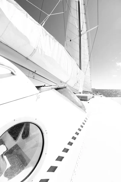 Australie Concept Navigation Vitesse Vent Avec Voile — Photo