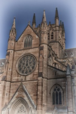 austalia içinde sydney Antik Bina katedral st mary Kilisesi