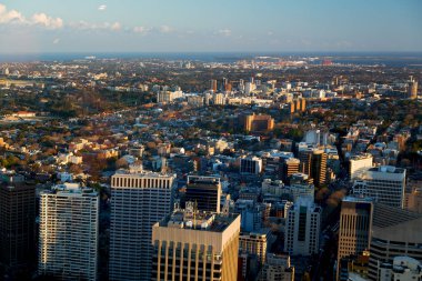Avustralya, Sydney-Ağustos 2017-view penceresi üzerinden yaklaşık 