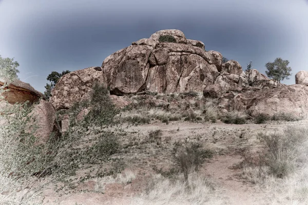 호주에서 악마의 바위 대리석 — 스톡 사진