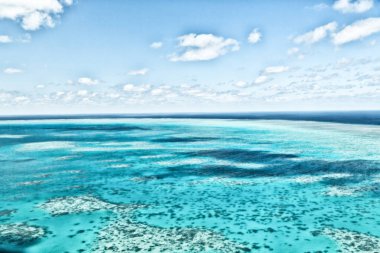 Avustralya doğal Park, cennet kavramı yüksek büyük resif