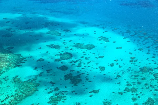 Stora Reef Från Höga Australien Naturpark Begreppet Paradise — Stockfoto