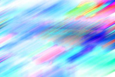 Soyut renkler ve bulanıklık    