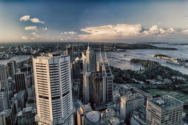 Australien Sydney Utsikten Från Tornet Eye Skyskrapa Och Bostads — Stockfoto