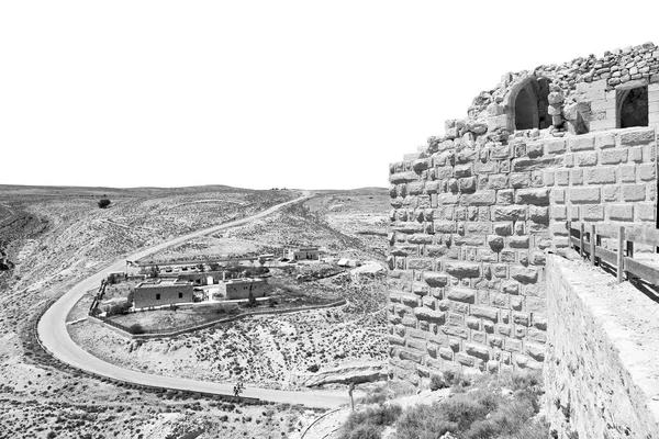 Berg Von Eden Jordan Der Blick Von Der Antiken Burg — Stockfoto