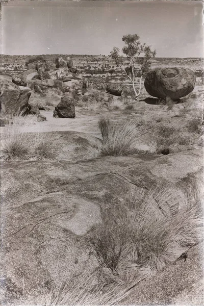 Avustralya Şeytan Rocks Northern Territory Deki Mermer — Stok fotoğraf