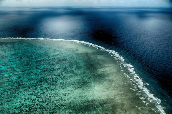Большой Риф Высоты Природном Парке Австралии Концепция Рая — стоковое фото