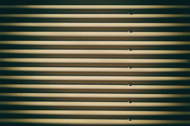 metal oluklu duvar yüzey dokusu